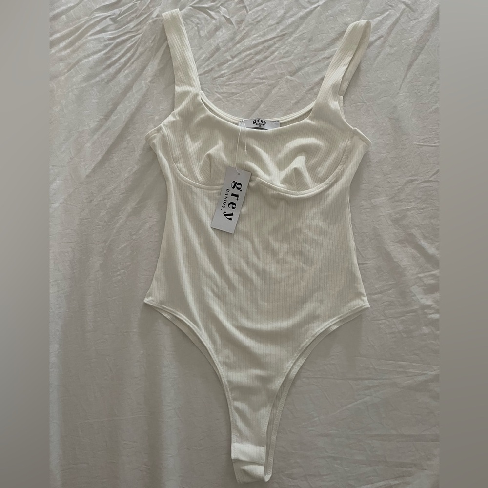 Brand new white bodysuit